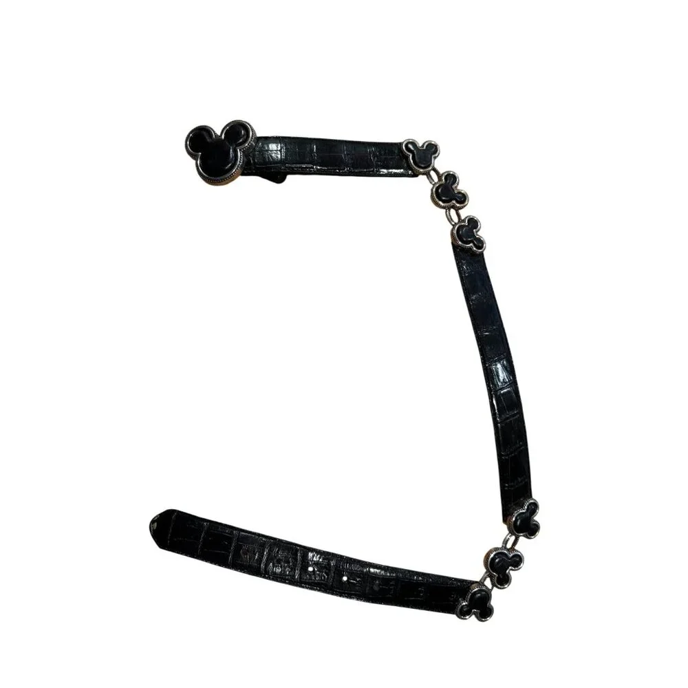 Brighton‎ x Disney Mickey Belt – Leather, Size Small 🖤✨